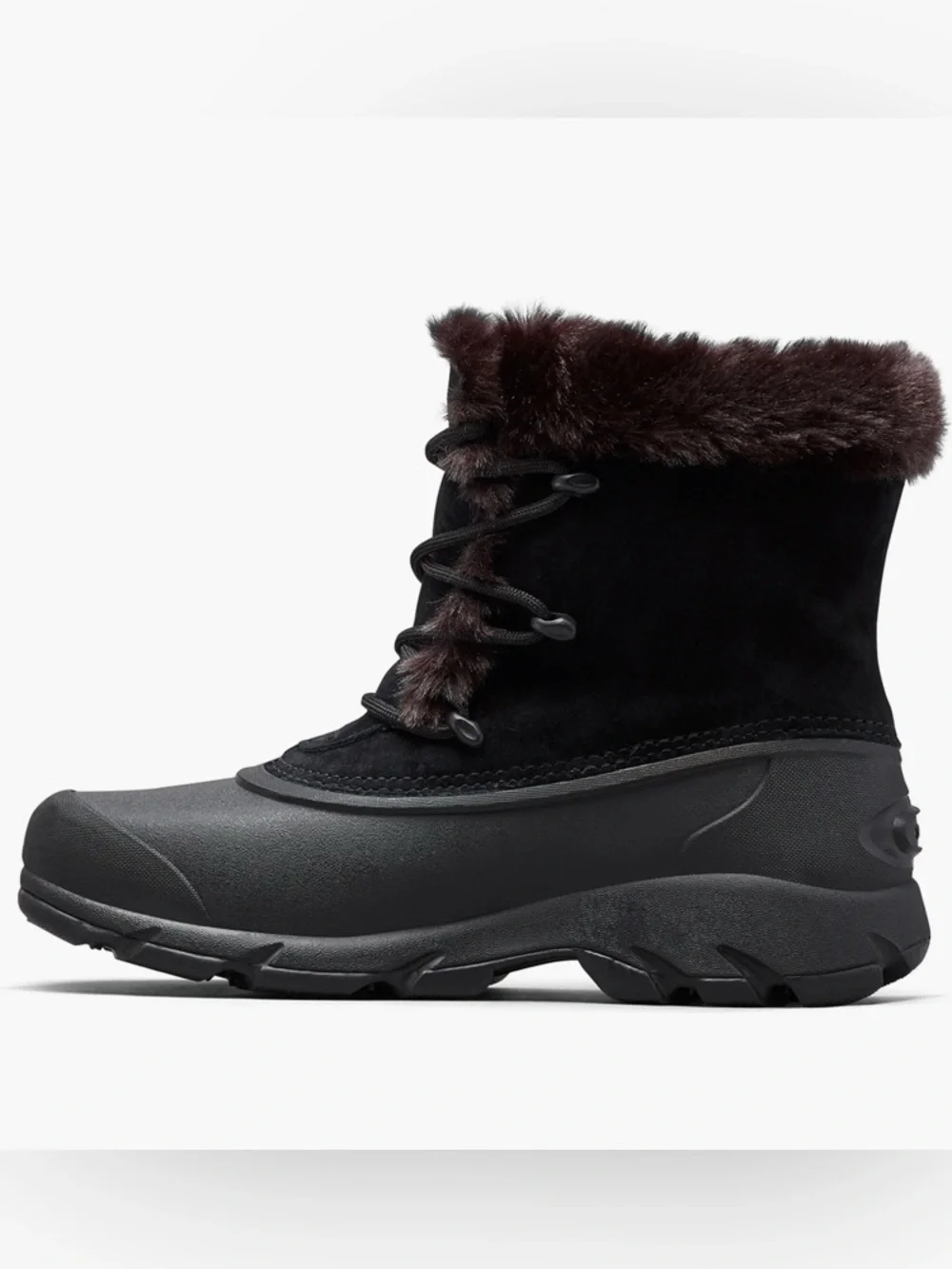 Snow Angel Faux Fur Detail Waterproof Boot Size 9